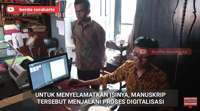 Digitalisasi Pura Mangkunegaran (Berita Surakarta)